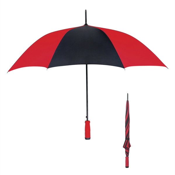 RED WITH BLACK color option for Classic 40" Umbrella