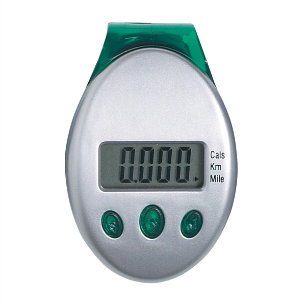 TRANSLUCENT GREEN color option for Multipurpose Pedometer