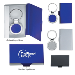 Photo of Business Card Case And Key Chain Combo