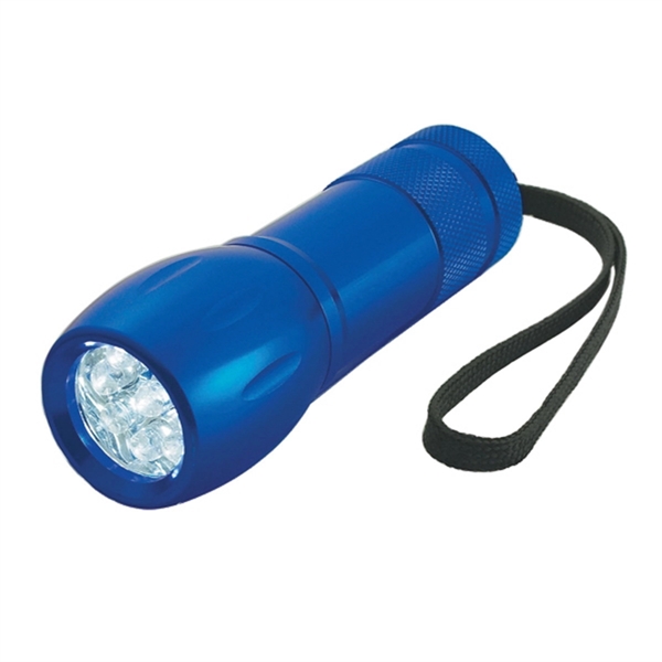Blue color option for 9 Light Strapped Torch