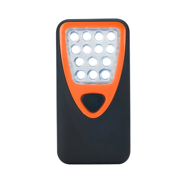 BLACK WITH ORANGE color option for Magnetized Bright Led Light