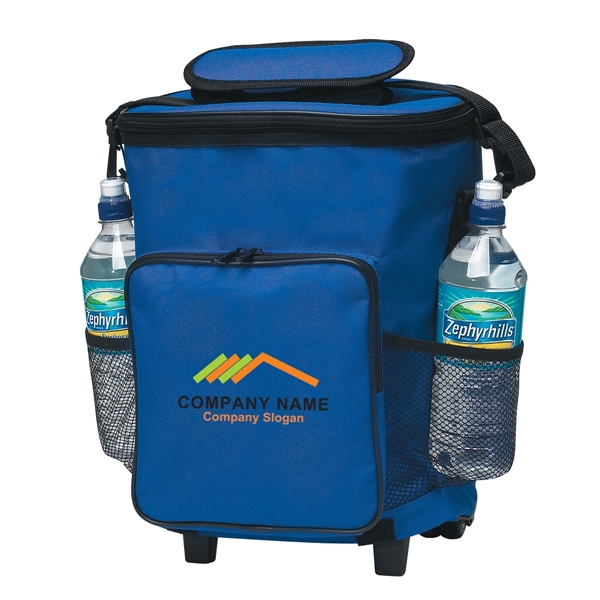 ROYAL BLUE color option for 18 Can Rolling Cooler