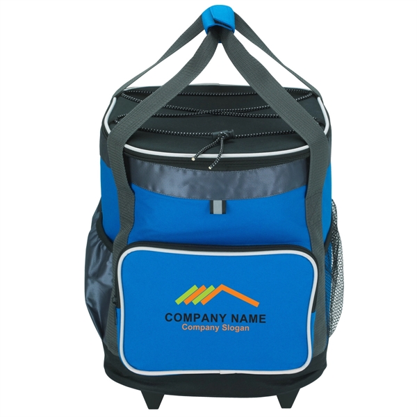ROYAL BLUE color option for 24 Can Rolling Cooler