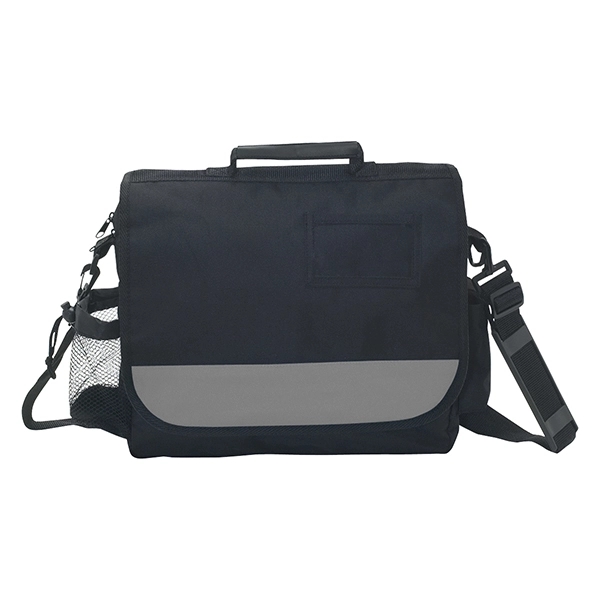 Gray color option for Messenger Bag With Organizer Compartments