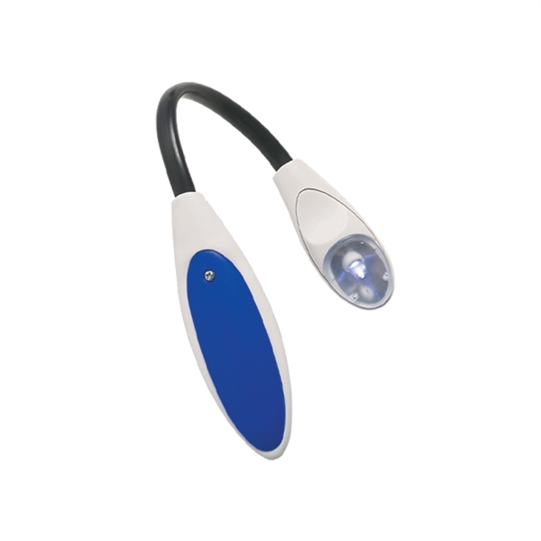BLUE WITH WHITE color option for Compact Book Lamp