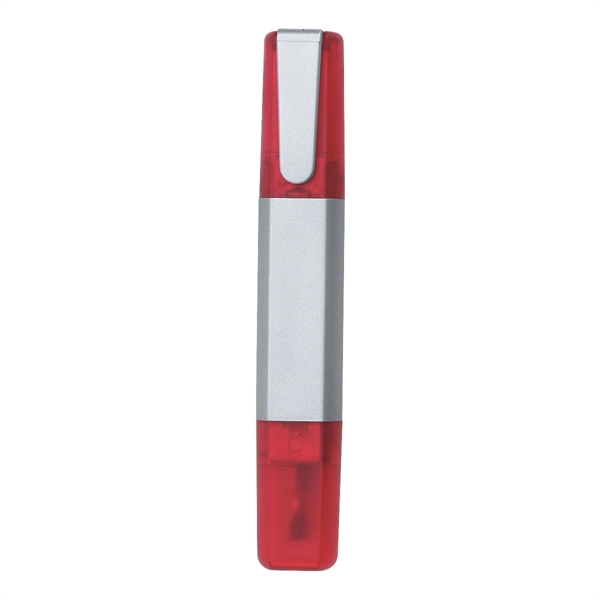 RED WITH SILVER color option for Portable Screwdriver Kit