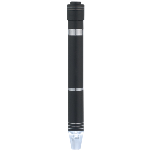 Metallic Black color option for Multifunctional Led Flashlight