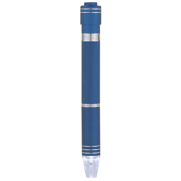 Metallic Blue color option for Multifunctional Led Flashlight
