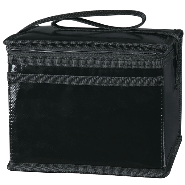 BLACK color option for Laminated 6 Pack Cooler