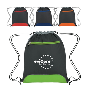 Photo of Two Toned Classic Drawstring Pack