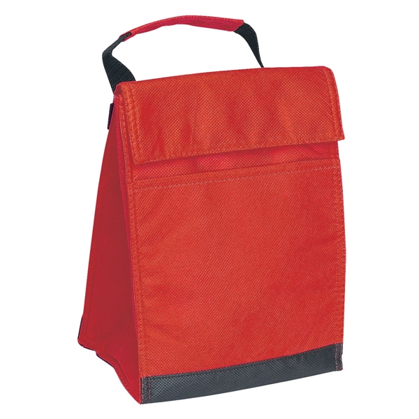 Red color option for Sleek Cooler Lunch Bag