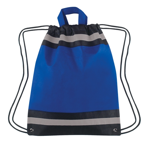 ROYAL BLUE color option for Small Sleek Sports Bag With Reflective Strip