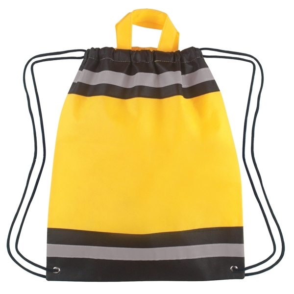 YELLOW color option for Small Sleek Sports Bag With Reflective Strip
