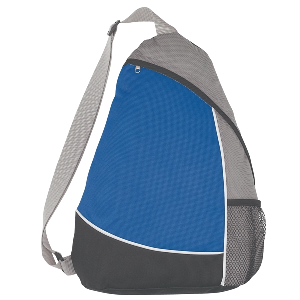 ROYAL BLUE WITH GRAY color option for Classic Sling Bag