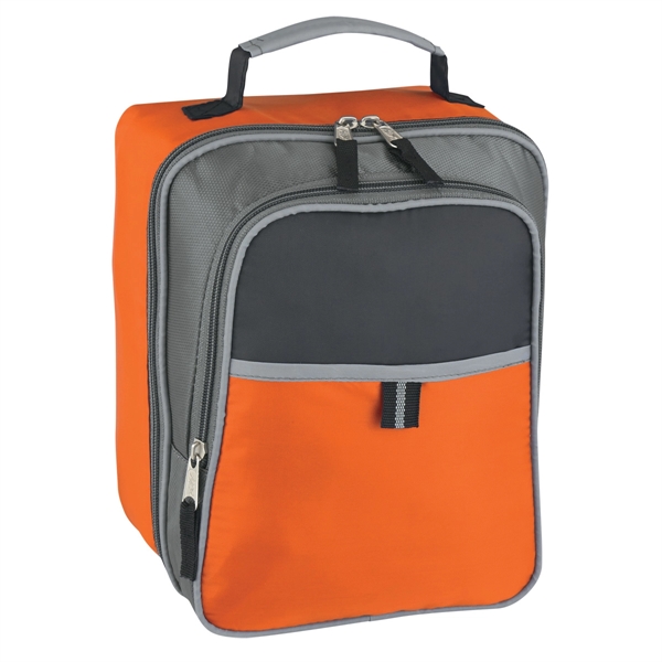 ORANGE color option for Polyester Lunch Bag