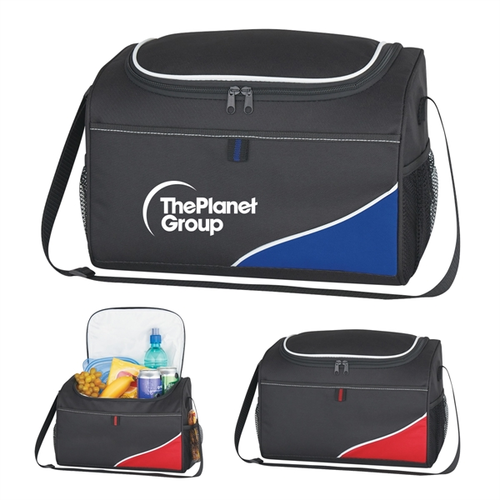 Main photo of Polyester Cooler Lunch Bag With Straps