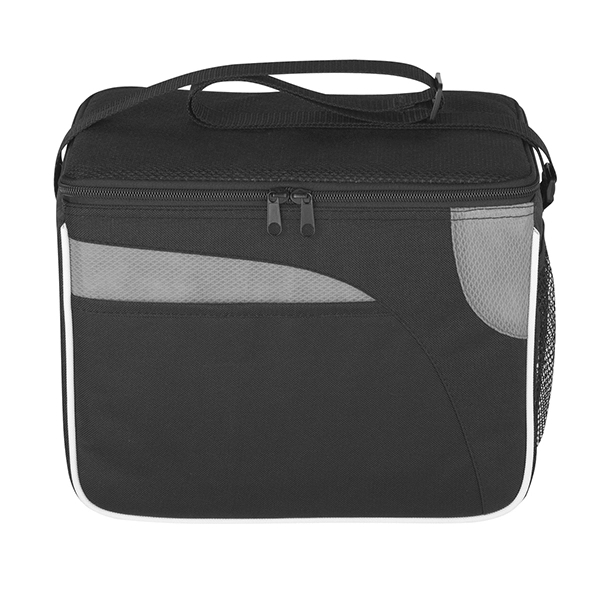 BLACK WITH BLACK color option for Stylish Cooler Bag