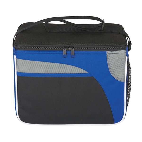 BLACK WITH ROYAL color option for Stylish Cooler Bag