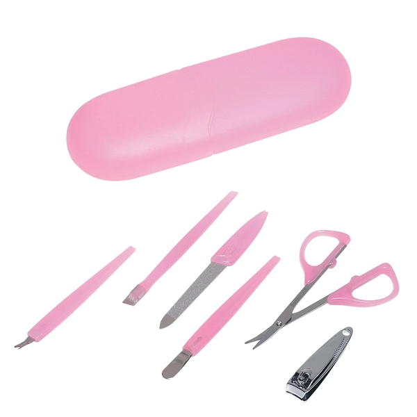PINK color option for Sleek Manicure Set