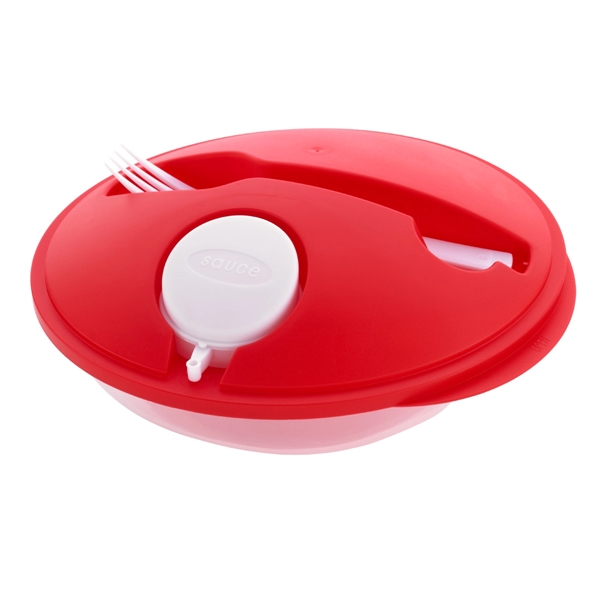 Red color option for Compact Salad Bowl