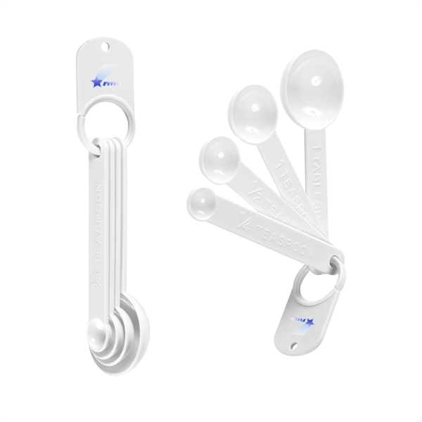 White color option for 4 In 1 Measuring Spoon Set