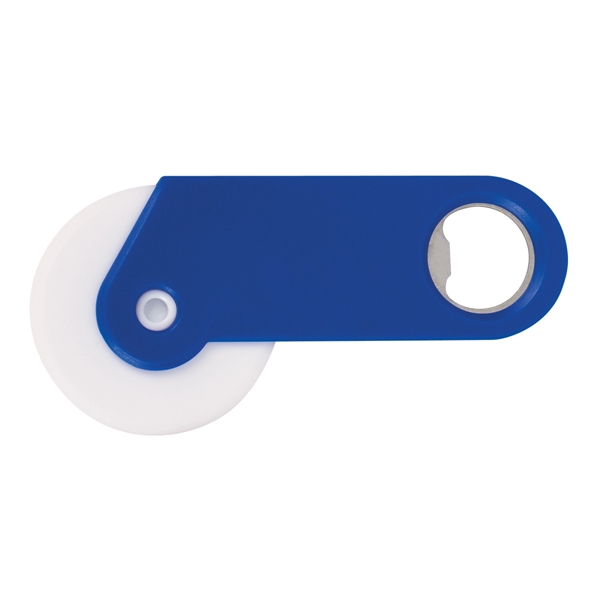 Blue color option for Bottle Opening Pizza Cutter