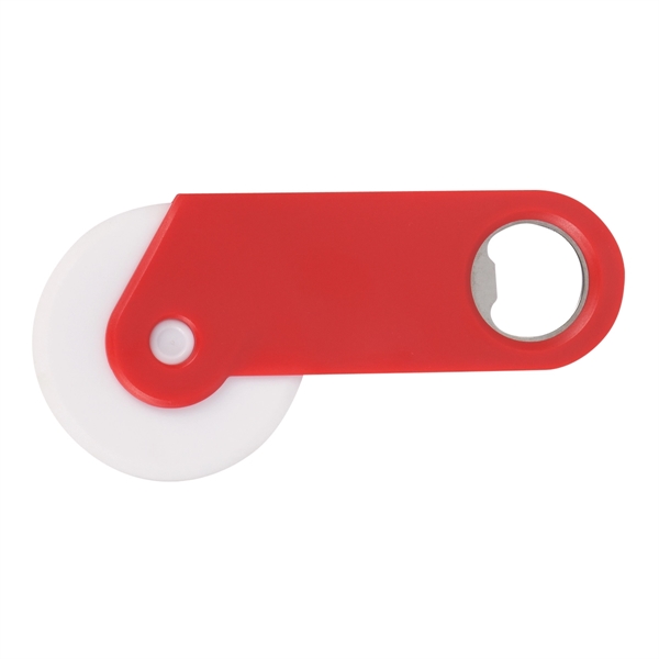 Red color option for Bottle Opening Pizza Cutter