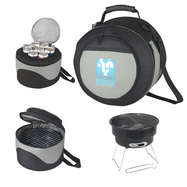 BLACK color option for Outdoor Bbq Grill And Cooler