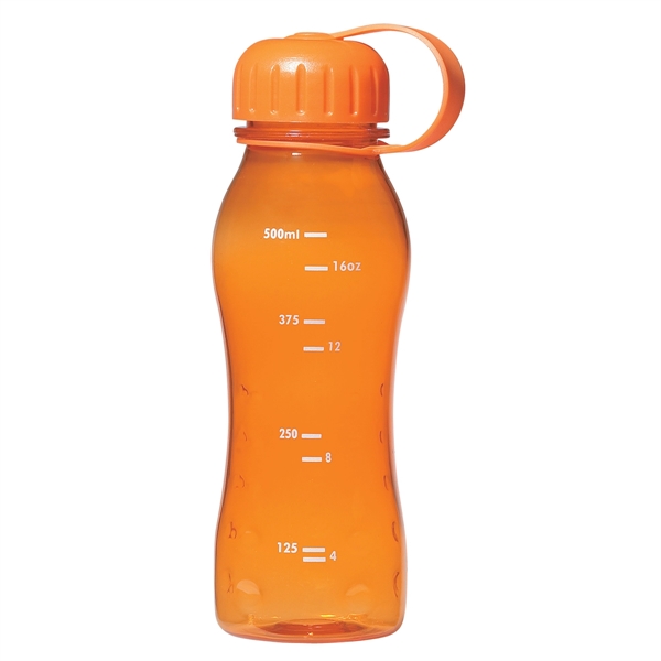 Translucent Orange color option for 18 Oz. Shatter Resistant Water Jug