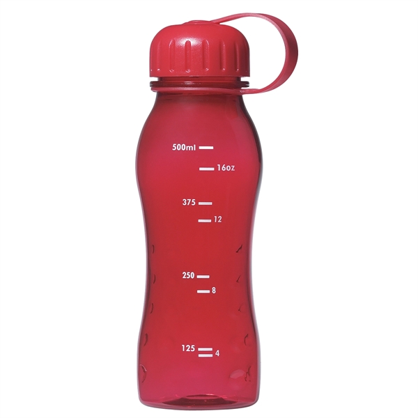 Translucent Red color option for 18 Oz. Shatter Resistant Water Jug
