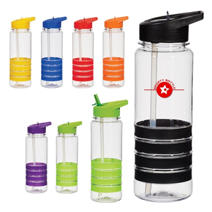 Photo of 24 Oz. Water Bottle With Silicone Bands