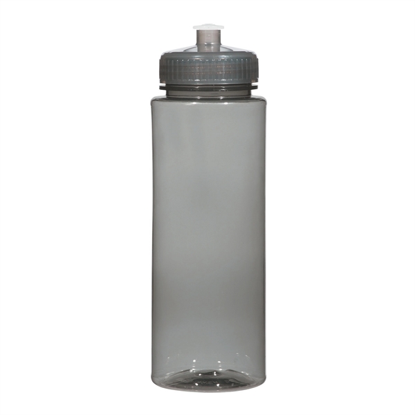 TRANSLUCENT CHARCOAL color option for 32 Oz. Leak Resistant Fitness Bottle