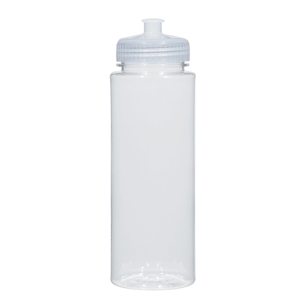 Translucent Clear color option for 32 Oz. Leak Resistant Fitness Bottle