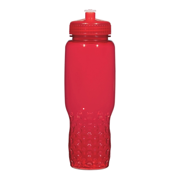 Translucent Red color option for 32 Oz. Sports Bottle With Grip