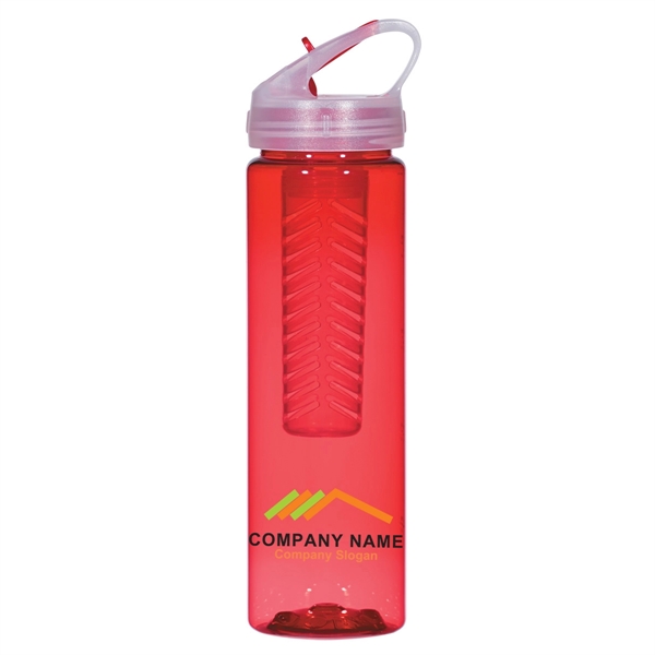 RED color option for Fruit Infuser Water Bottle