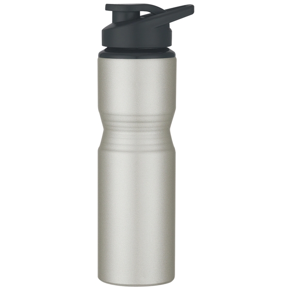 MATTE SILVER color option for Aluminum Sports Bottle