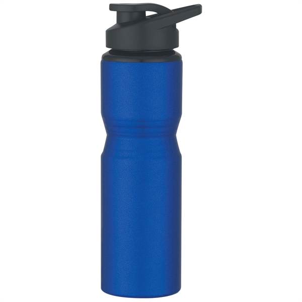 Matte Blue color option for Aluminum Sports Bottle