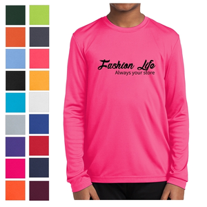 Photo of Sport Tek® Posi Charge® Youth's Long Sleeved T Shirt