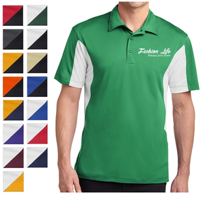 Photo of Sport Tek® Sport Wick® Block Sided Polo