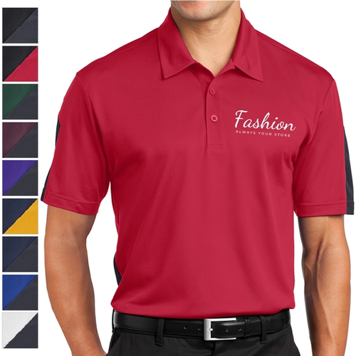 Main photo of Sport Tek® Posi Charge® Colorblock Designed Polo