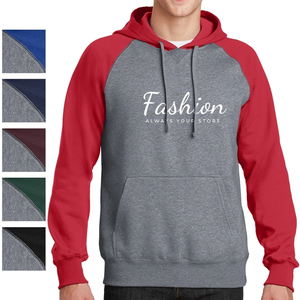 Photo of Sport Tek® Colorblocked Raglan Hoodie
