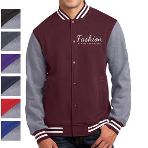Photo of Sport Tek® Fleece Made Varsity Jacket