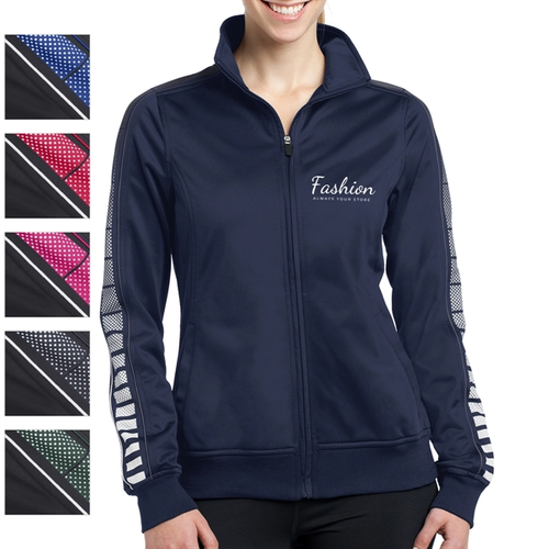 Main photo of Sport Tek®  Women's Tricot Jacket For Sublimation