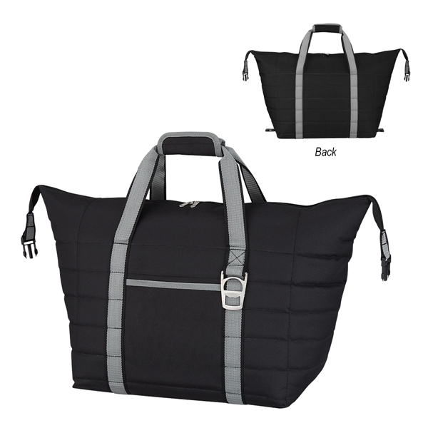 BLACK color option for Game Day Cooler Tote Bag