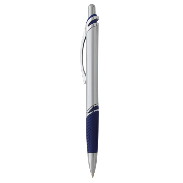 SILVER WITH BLUE color option for Metallic Skyway Ballpen