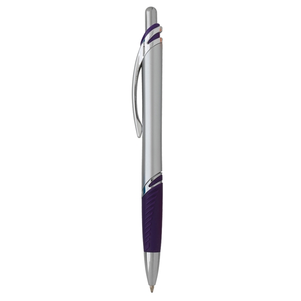SILVER WITH PURPLE color option for Metallic Skyway Ballpen
