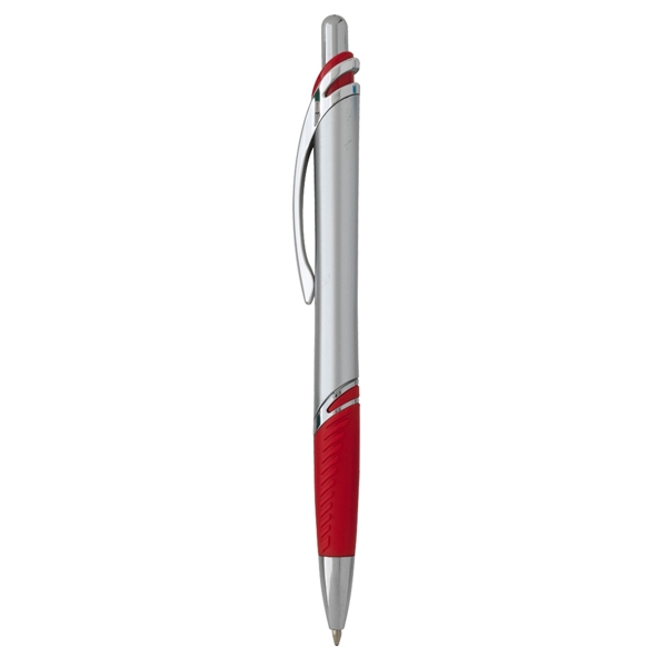 SILVER WITH RED color option for Metallic Skyway Ballpen