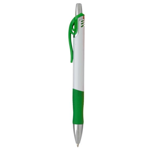 WHITE WITH GREEN color option for Surge Stylus Pen
