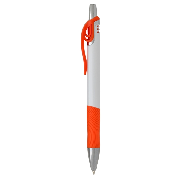 WHITE WITH ORANGE color option for Surge Stylus Pen