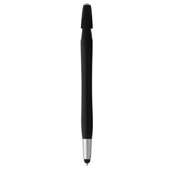 BLACK color option for Plastic Pen With Stylus